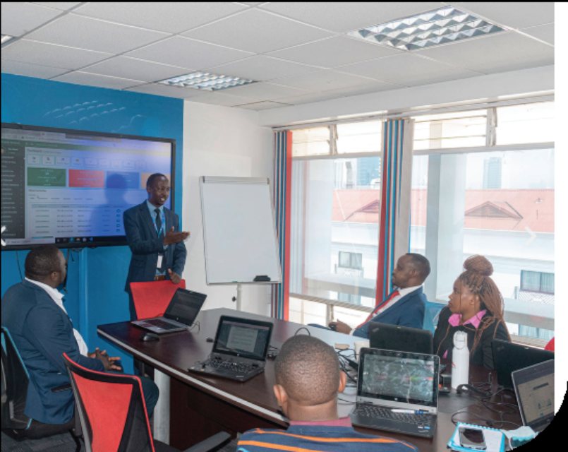 LFE Tech Solutions team in a client session